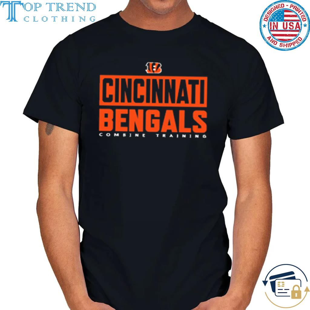 Awesome nfl cincinnati bengals new era combine training shirt