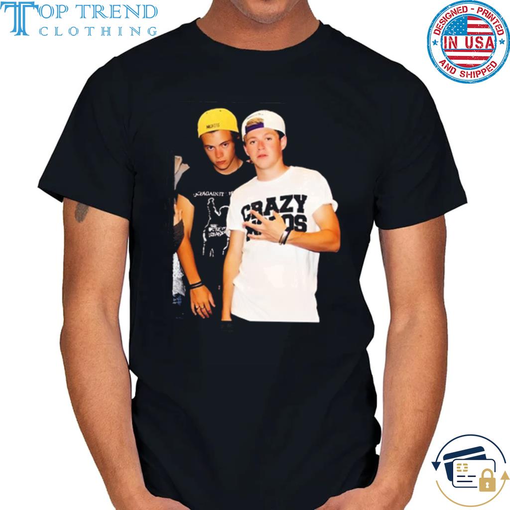 Funny frat narry graphic harry and niall one direction trending 2022 shirt