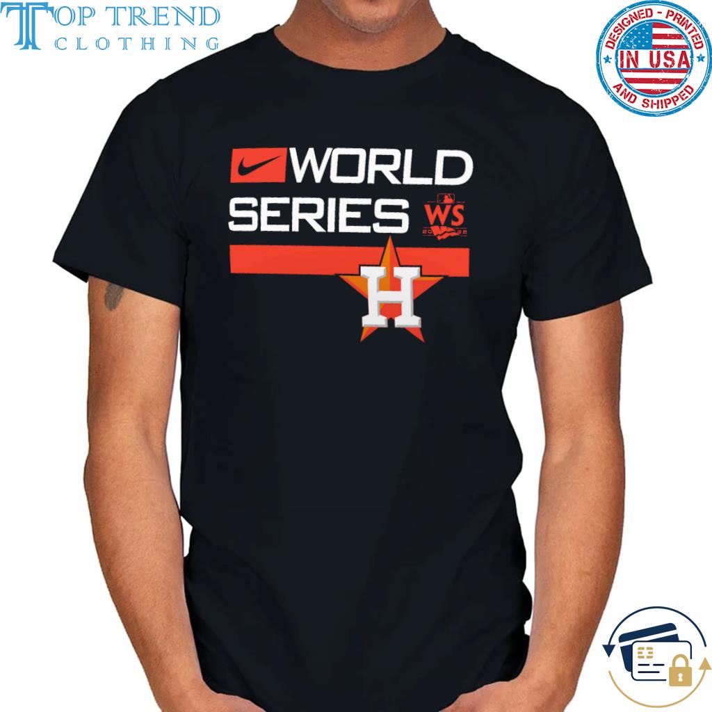 Houston astros 2022 world series authentic collection dugout shirt