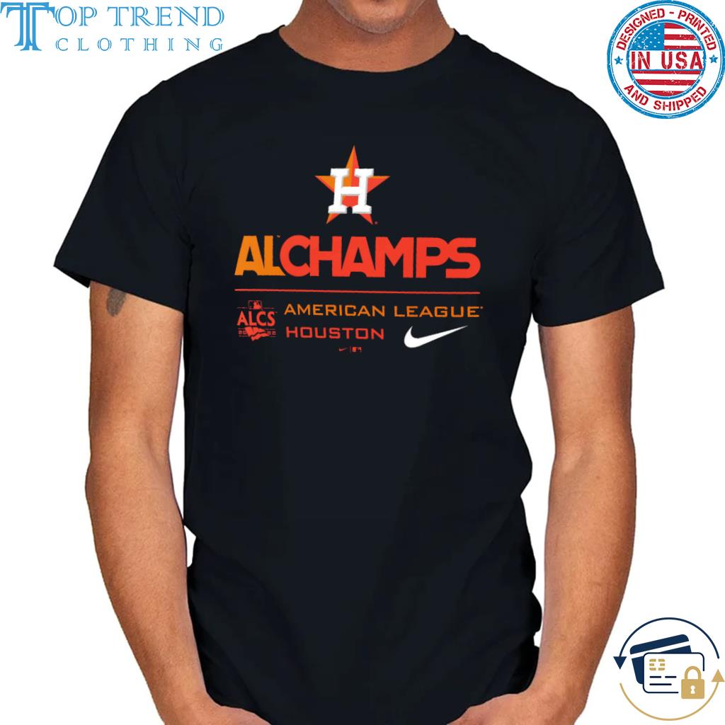 Houston Astros Nike 2022 American League Champions T-Shirt