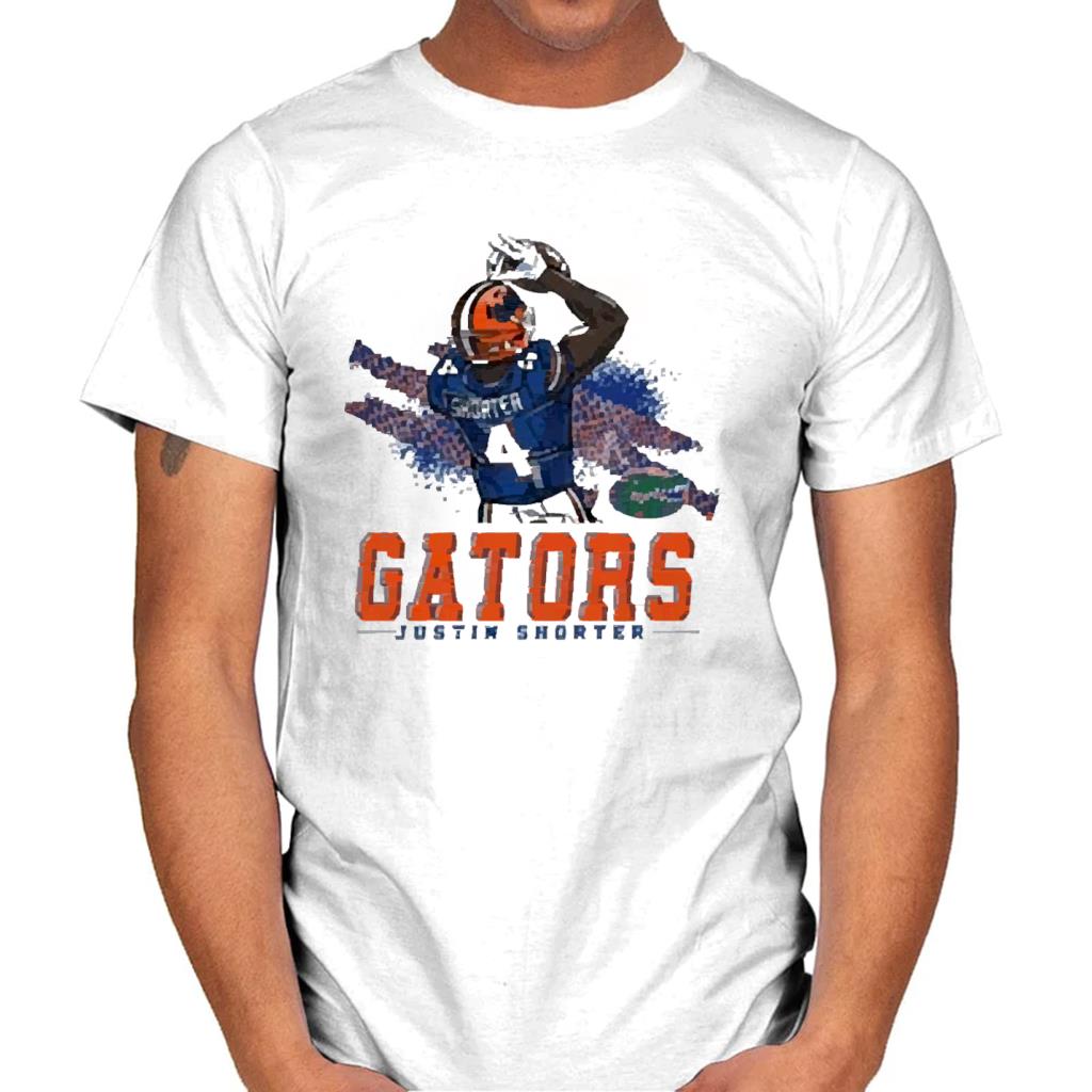 NFL Florida gators justin shorter silhouette shirt