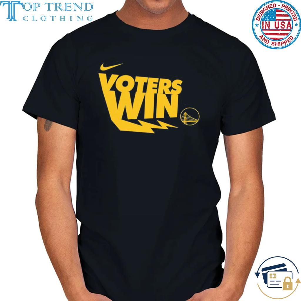 Nice golden state warriors voters win 2022 shirt