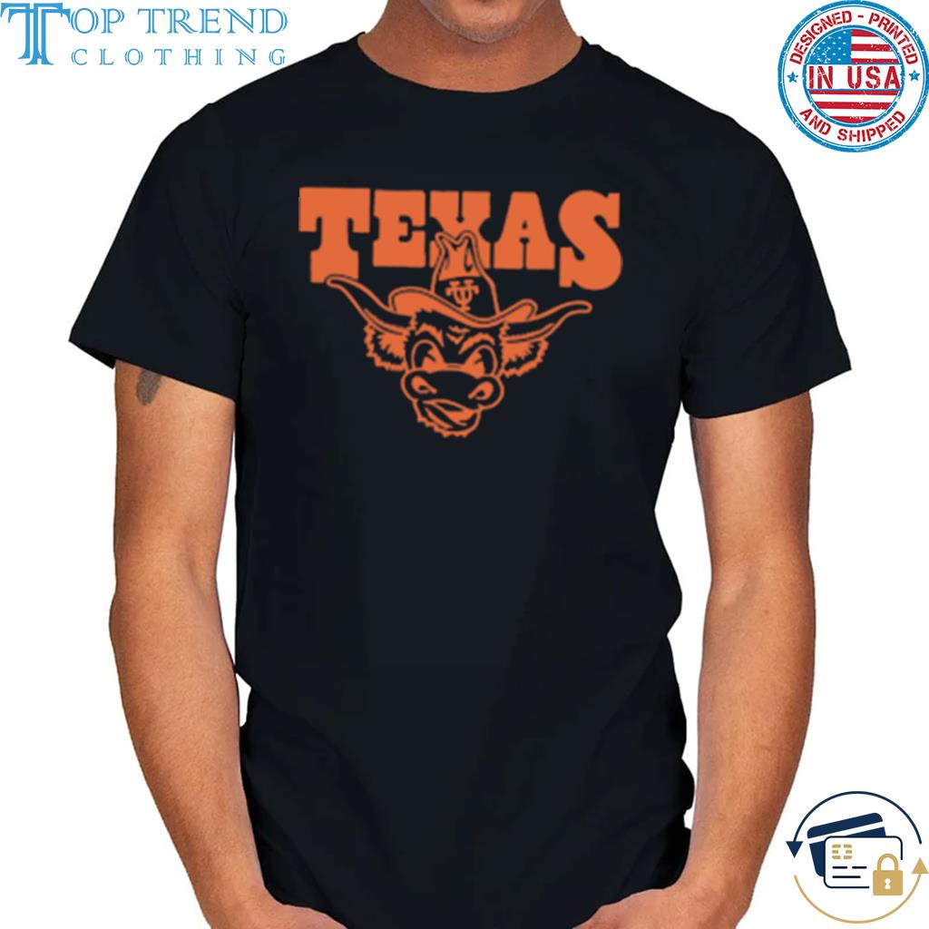 Official retro Texas longhorns ash shirt