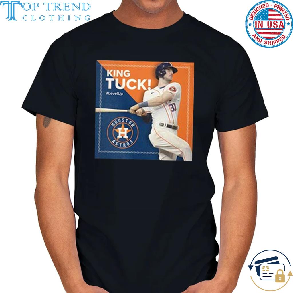 Original houston astros mlb world series king tuck just went deep to give houston lead in game 1 shirt