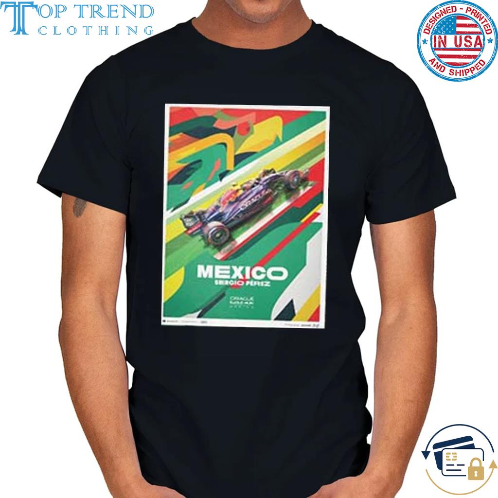 Original mexico gp 2022 sergio perez f1 special poster shirt