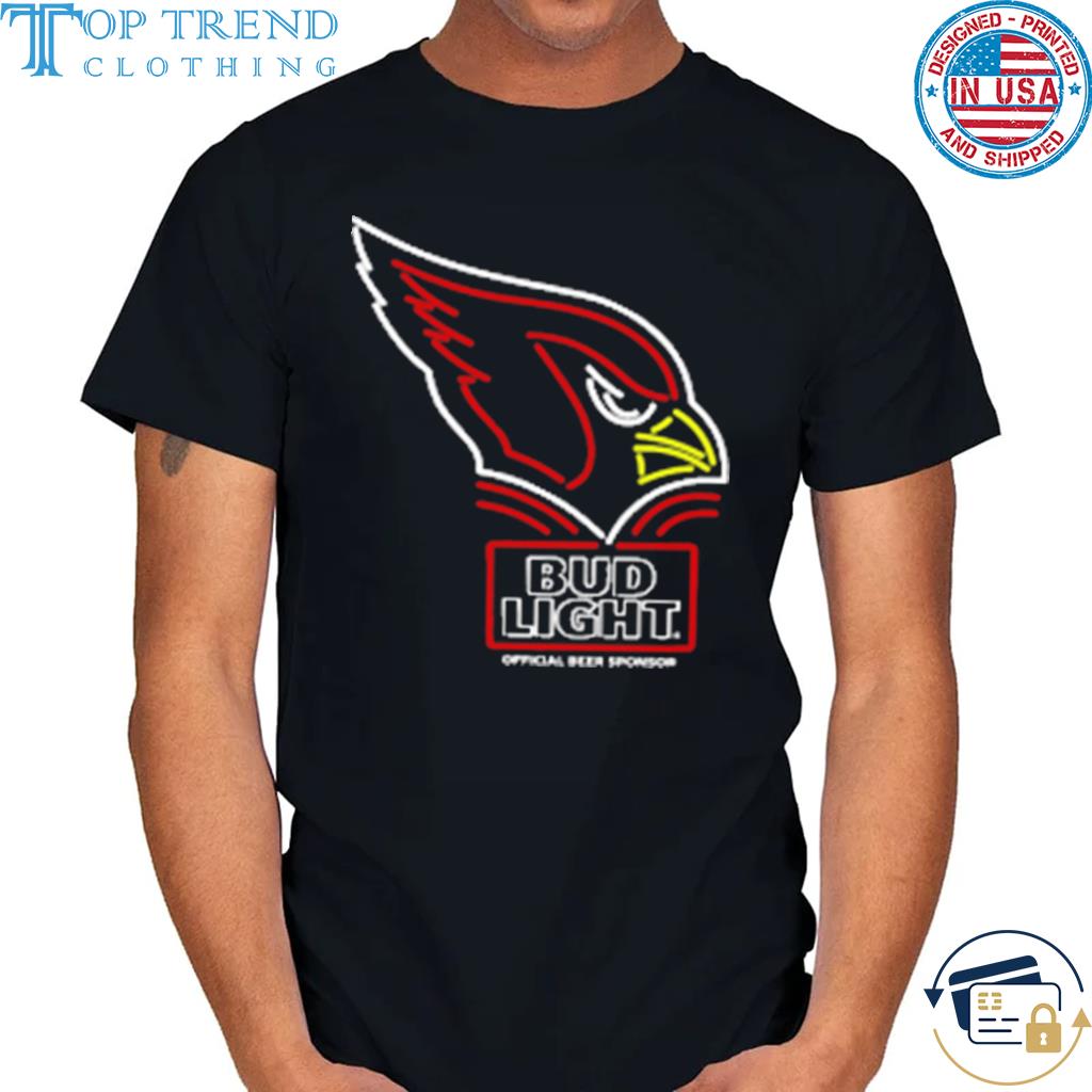 Premium bud Light Arizona Cardinals NFL LED Sign T-Shirt