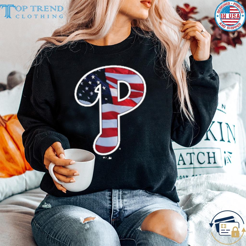 Mlb philadelphia phillies banner wave American flag 2022 shirt, hoodie,  sweater, long sleeve and tank top