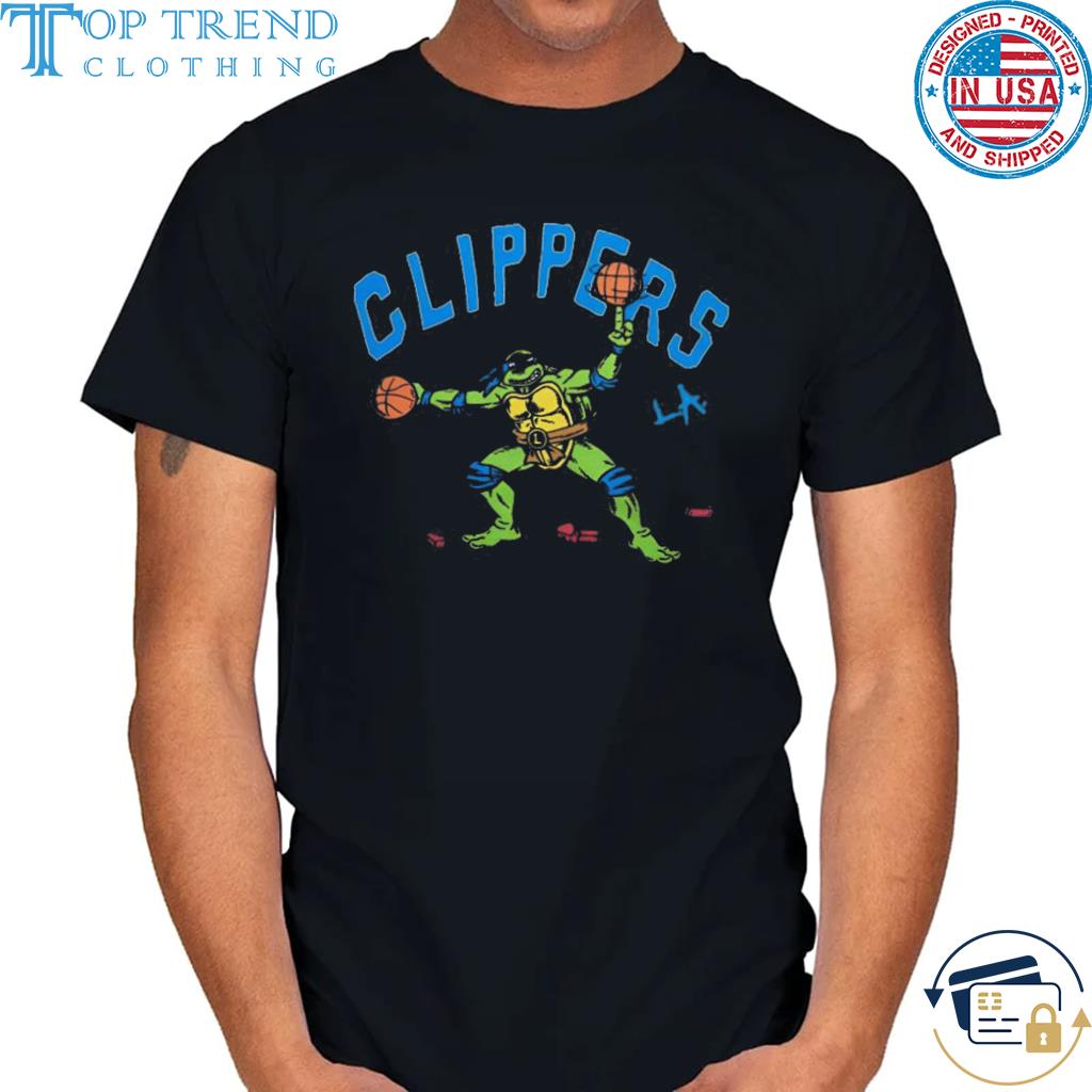 Premium ninja Turtles X La Clippers Shirt