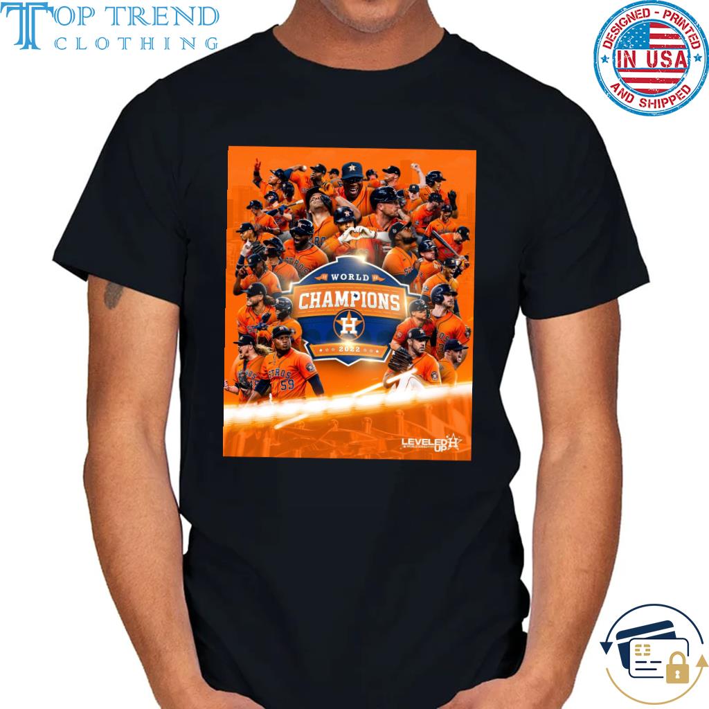 Awesome houston astros are 2022 world series champions shirt