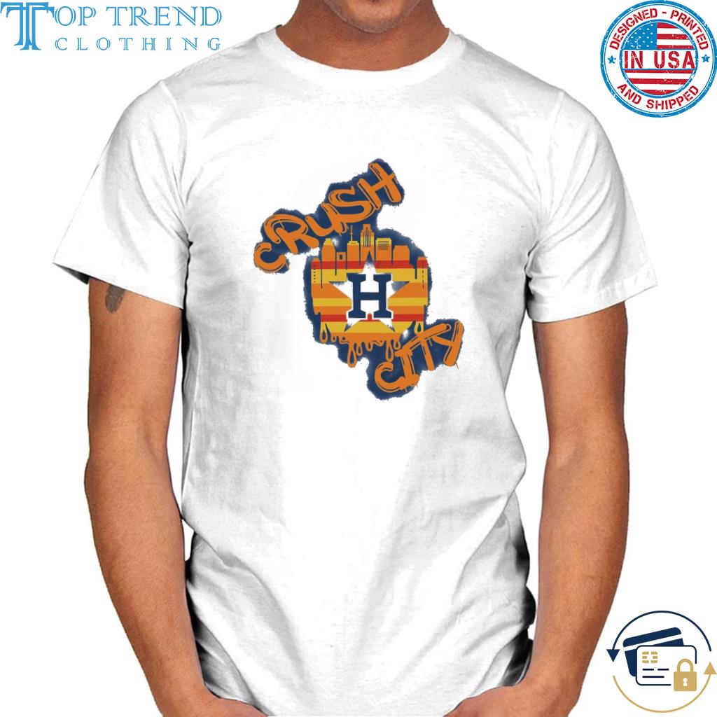 Awesome houston baseball crush city houston 2022 world series champions shirt