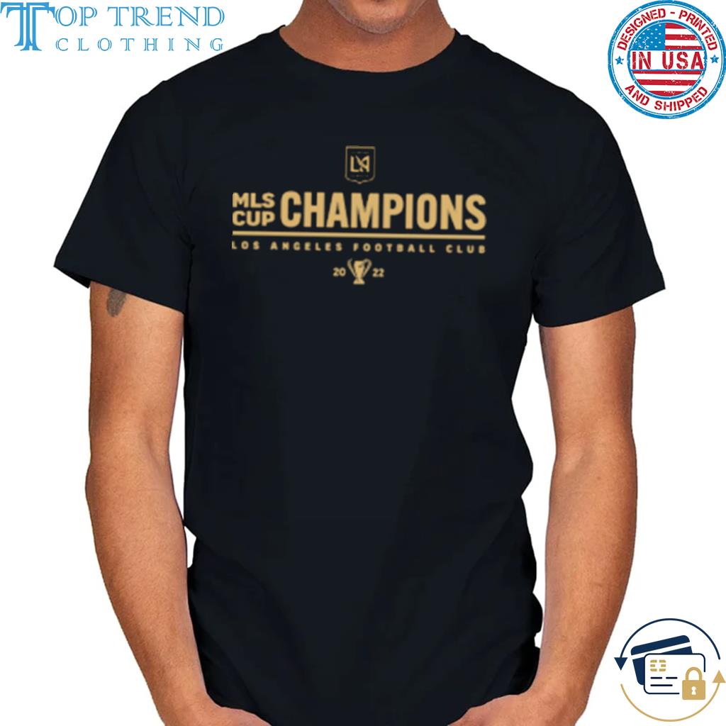 Awesome los angeles football club 2022 mls cup champions manager shirt
