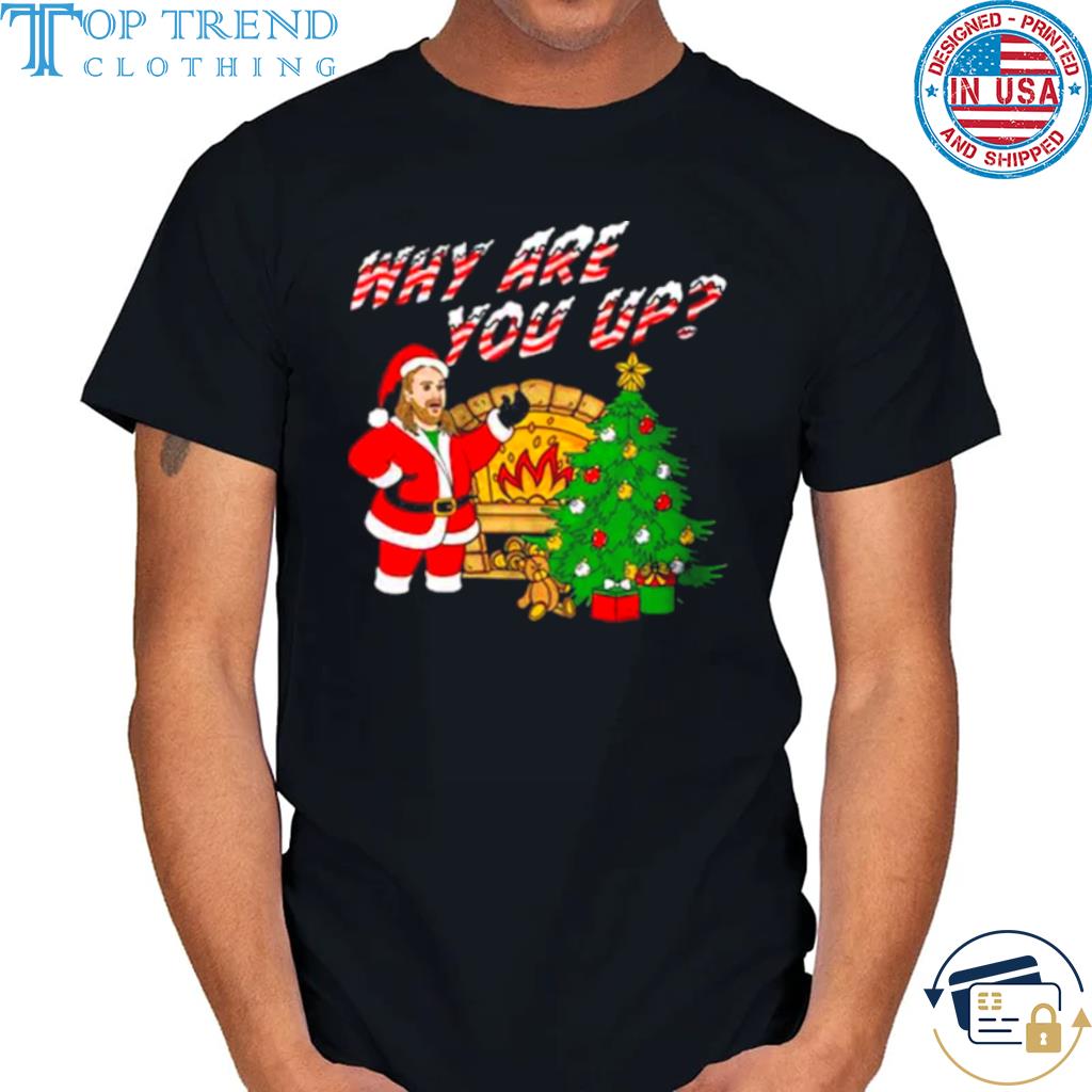 Bunker Branding Official Why Are You Up Christmas Sweater