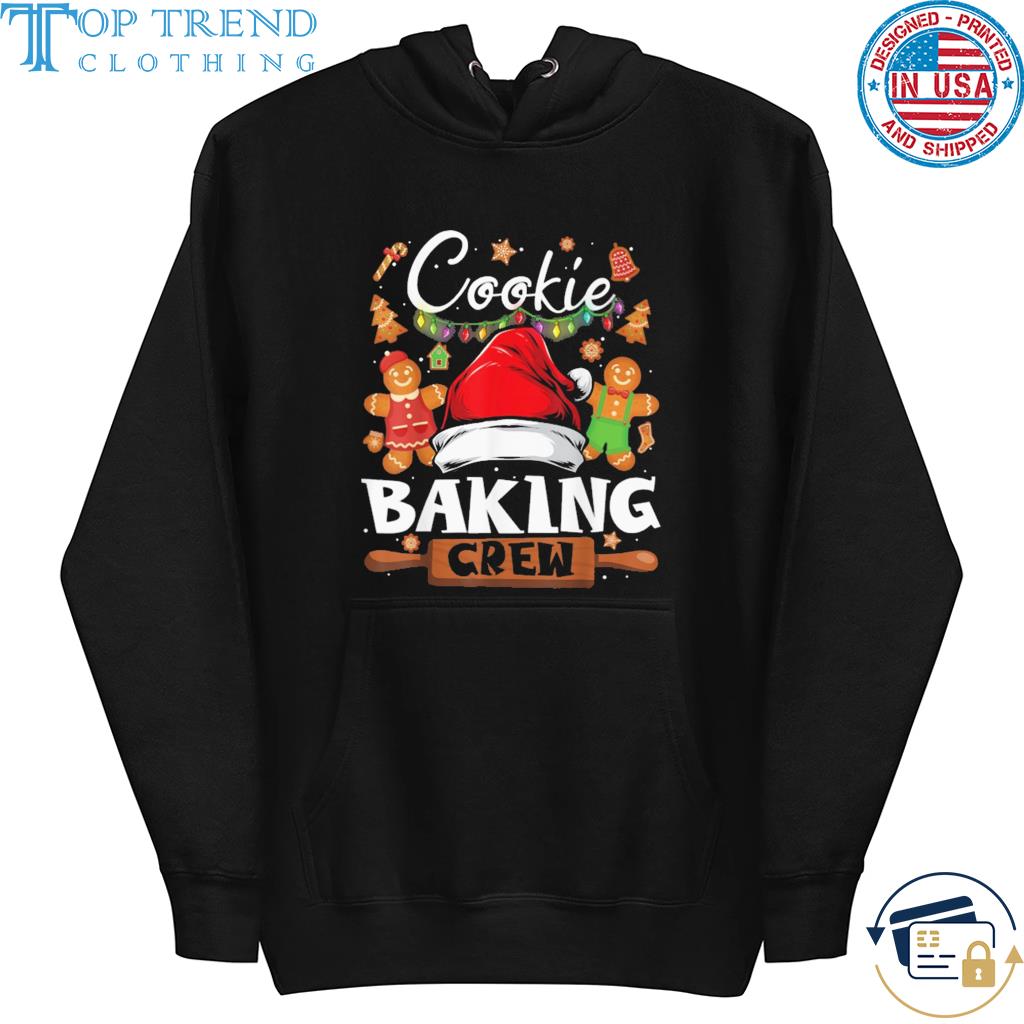 Christmas cookie baking crew pajamas family xmas sweater hoodie