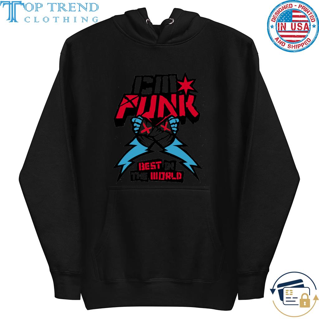 Cm Punk Best In The World Supercharged Ringer Shirt hoodie