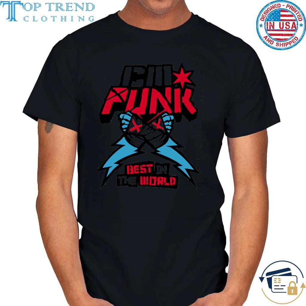 Cm Punk Best In The World Supercharged Ringer Shirt