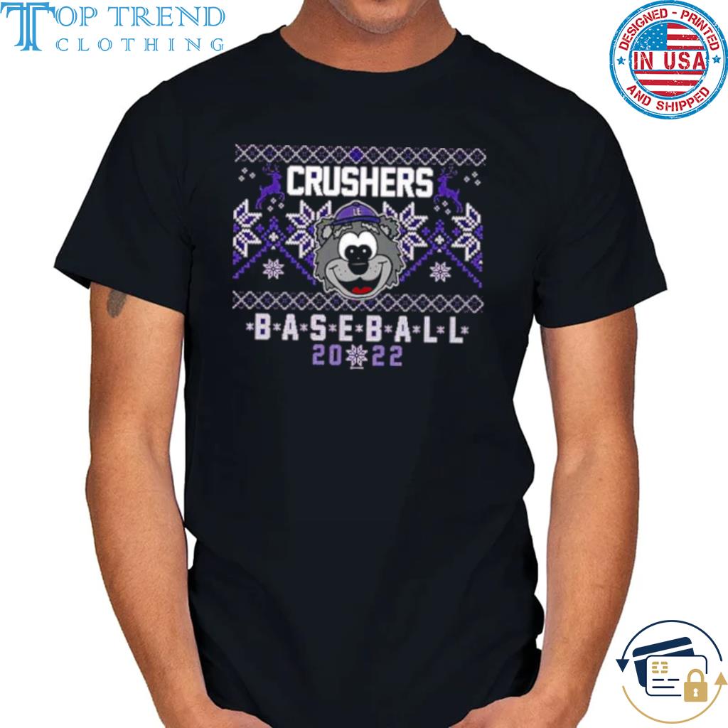 Crushers Baseball 2022 Ugly Christmas Sweater