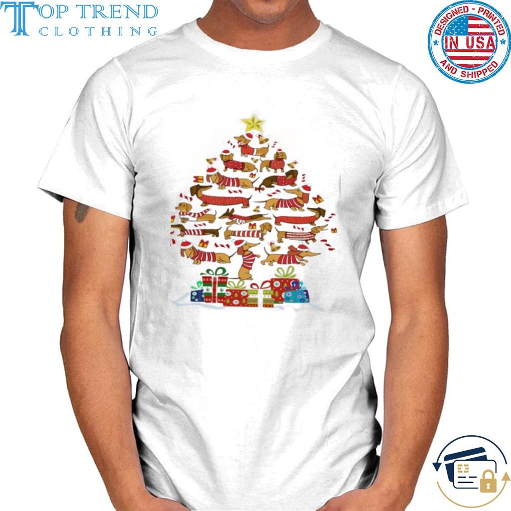 Dachshunds Christmas tree 2022 sweater