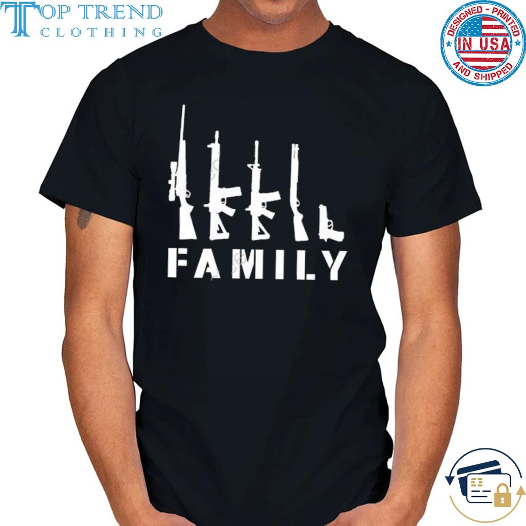 Family Guns 2022 tee shirt