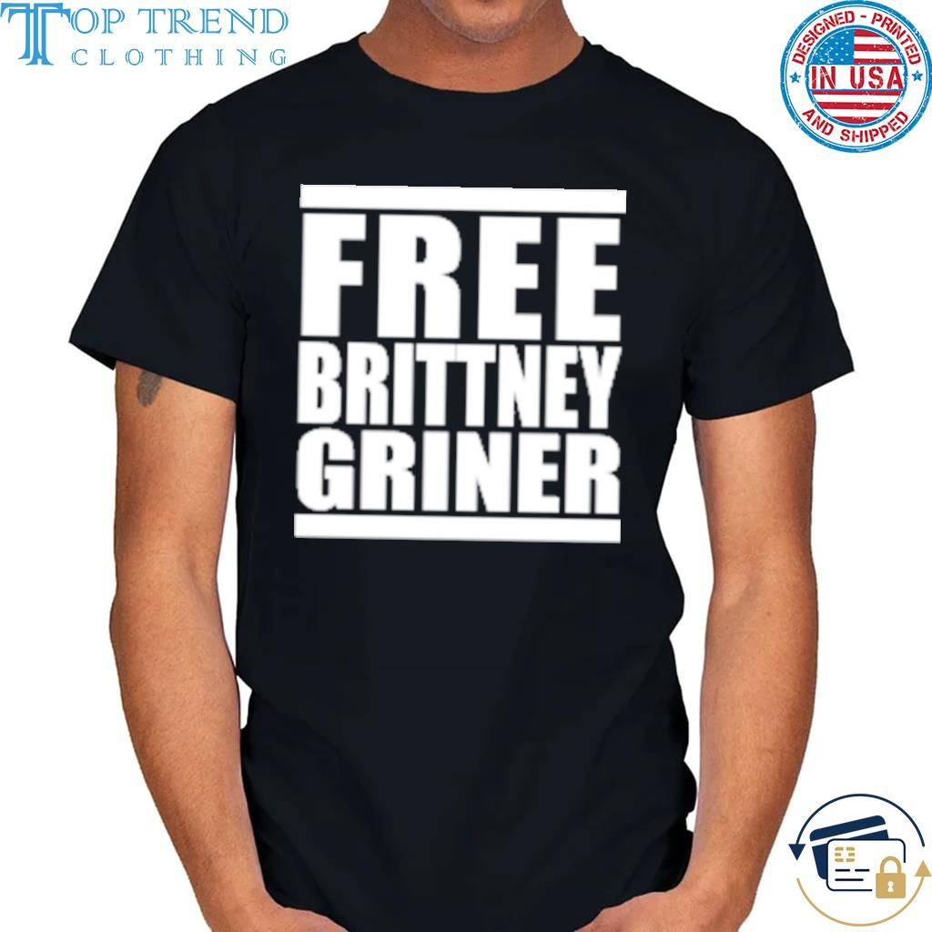 Free brittney griner logo shirt