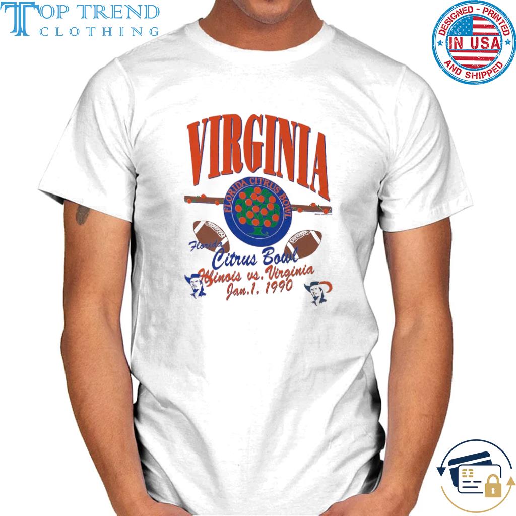 Funny citrus bowl vintage university of virginia cavaliers dyed shirt
