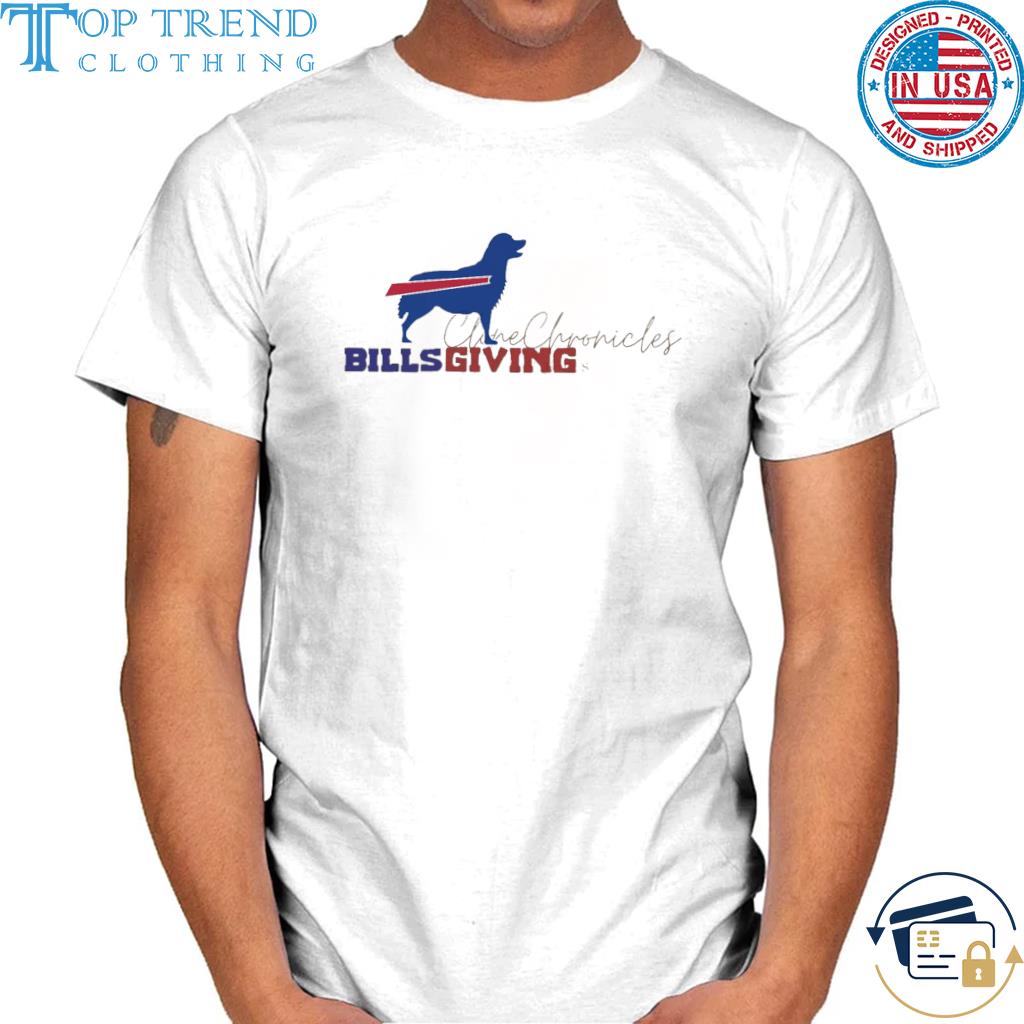 Funny golden Retriever Buffalo Bills Giving Shirt