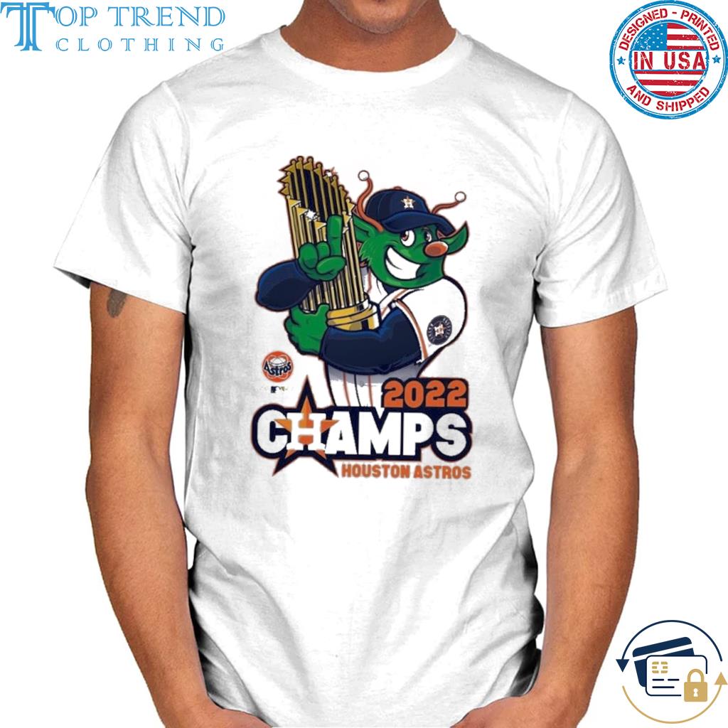 Funny houston astros orbit mascot world series 2022 champions shirt