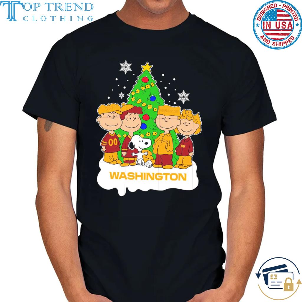 Funny snoopy the Peanuts Washington football team Christmas sweater