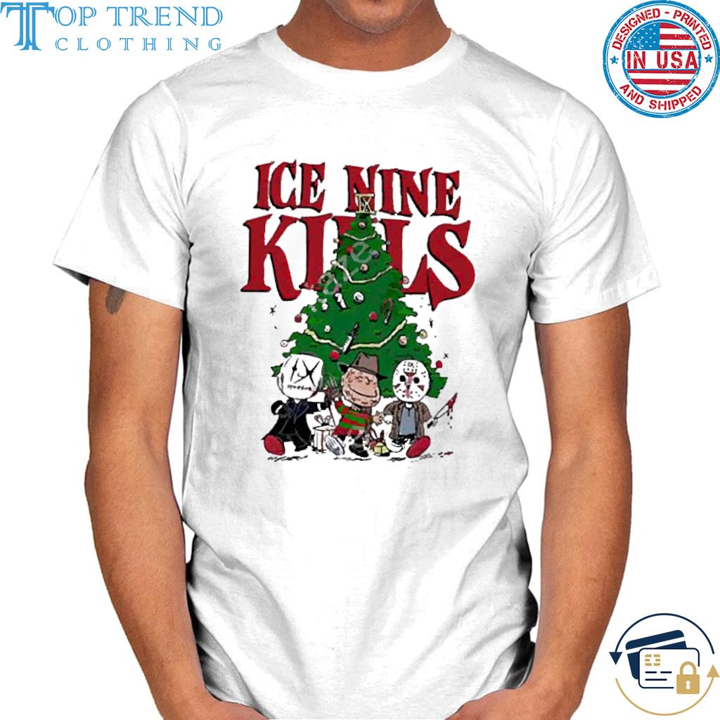 Ink Ice Nine Kills Jason Voorhees Voodoo Merry Christmas Ice Nine Kills Shirt