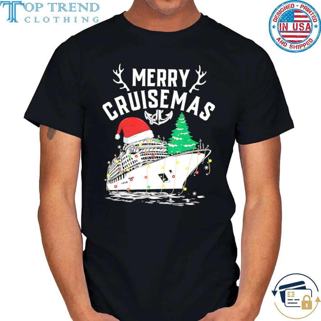 Merry cruisemas family cruise ship Christmas sweater