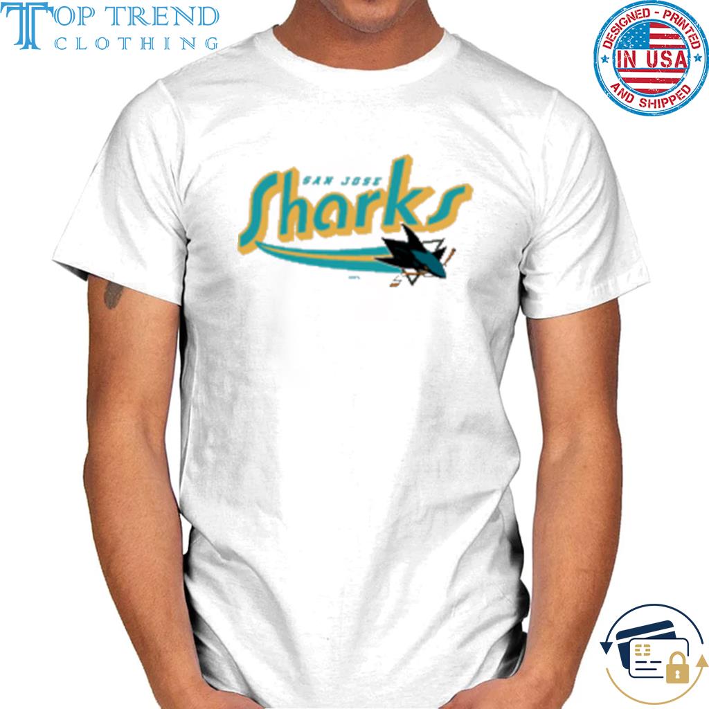 Nhl san jose sharks white team jersey inspired shirt