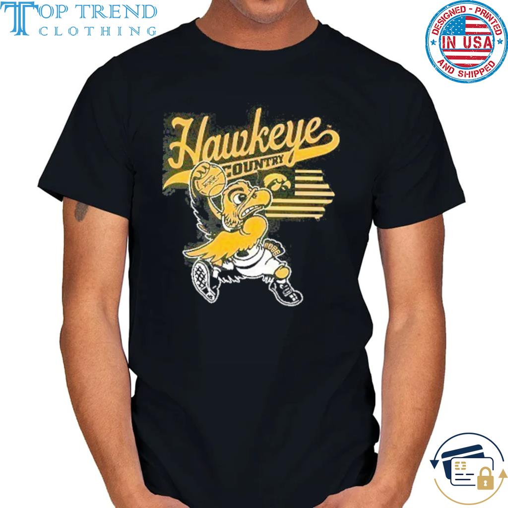 Official iowa Hawkeyes Basketball Hawkeye Country Shirt