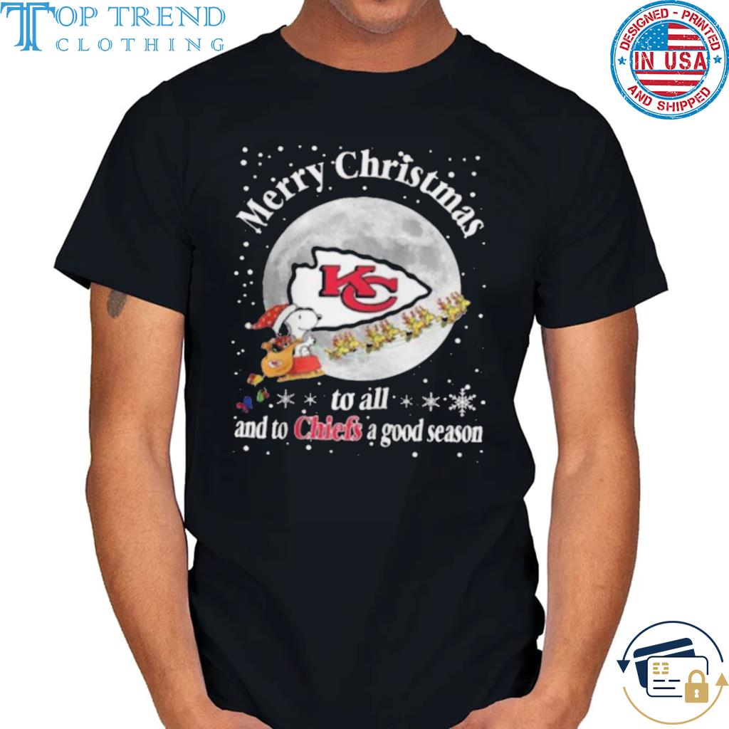 Official kansas city Chiefs football merry Christmas to all and to Chiefs a good season Christmas sweater