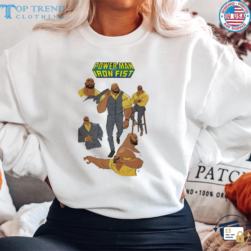 Official power Man And Iron Fist Luke Cage Shirt sweater