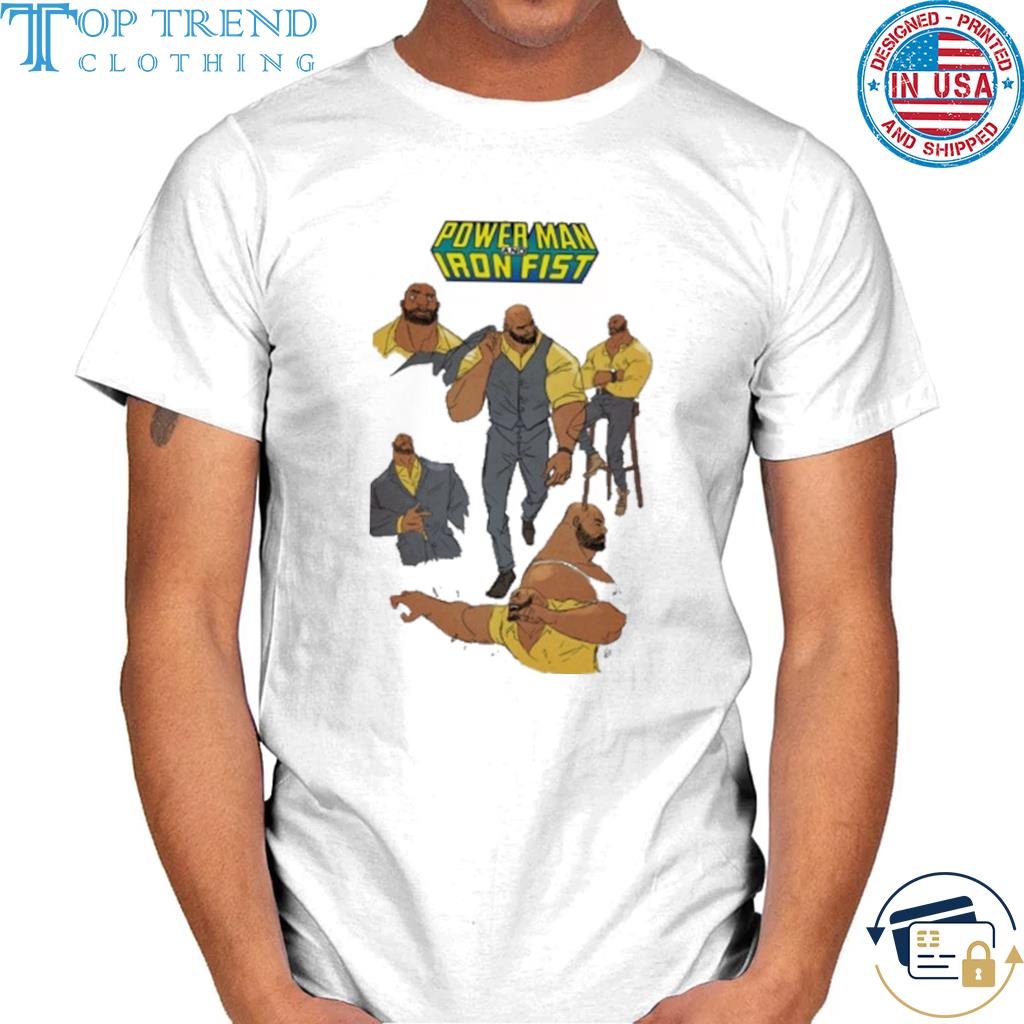 Official power Man And Iron Fist Luke Cage Shirt