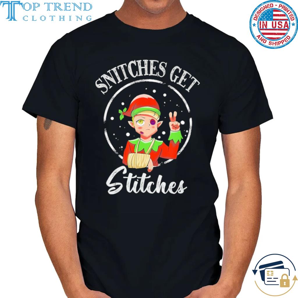 Original elf Snitched To Santa Claus Sweatshirt