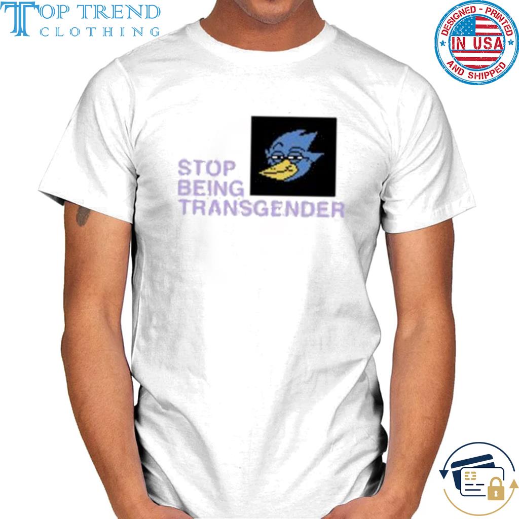 Original thomastheplankengine stop being transgender Berdly Deltarune Sprite shirt