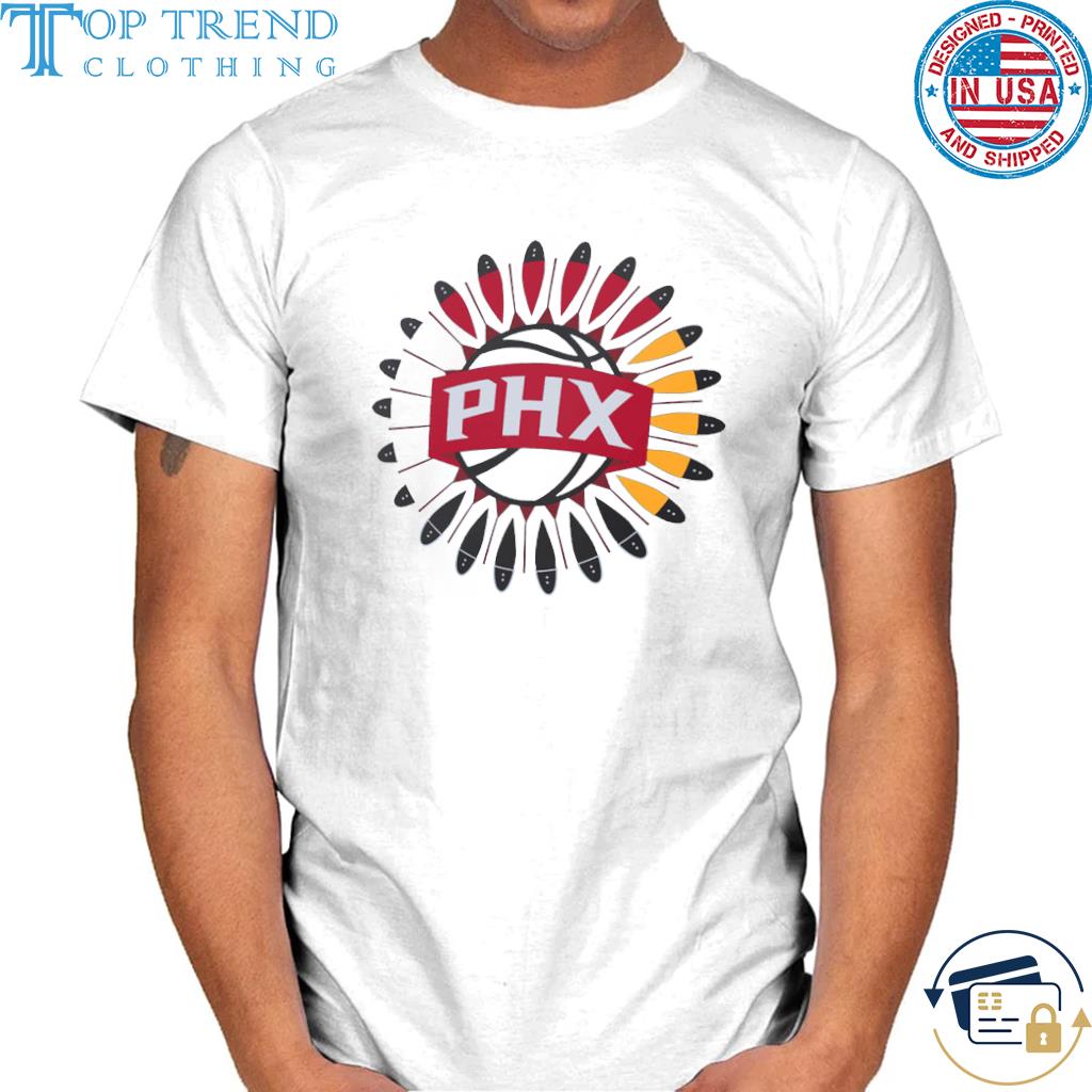 Phoenix suns nike 2022 23 city edition essential expressive shirt