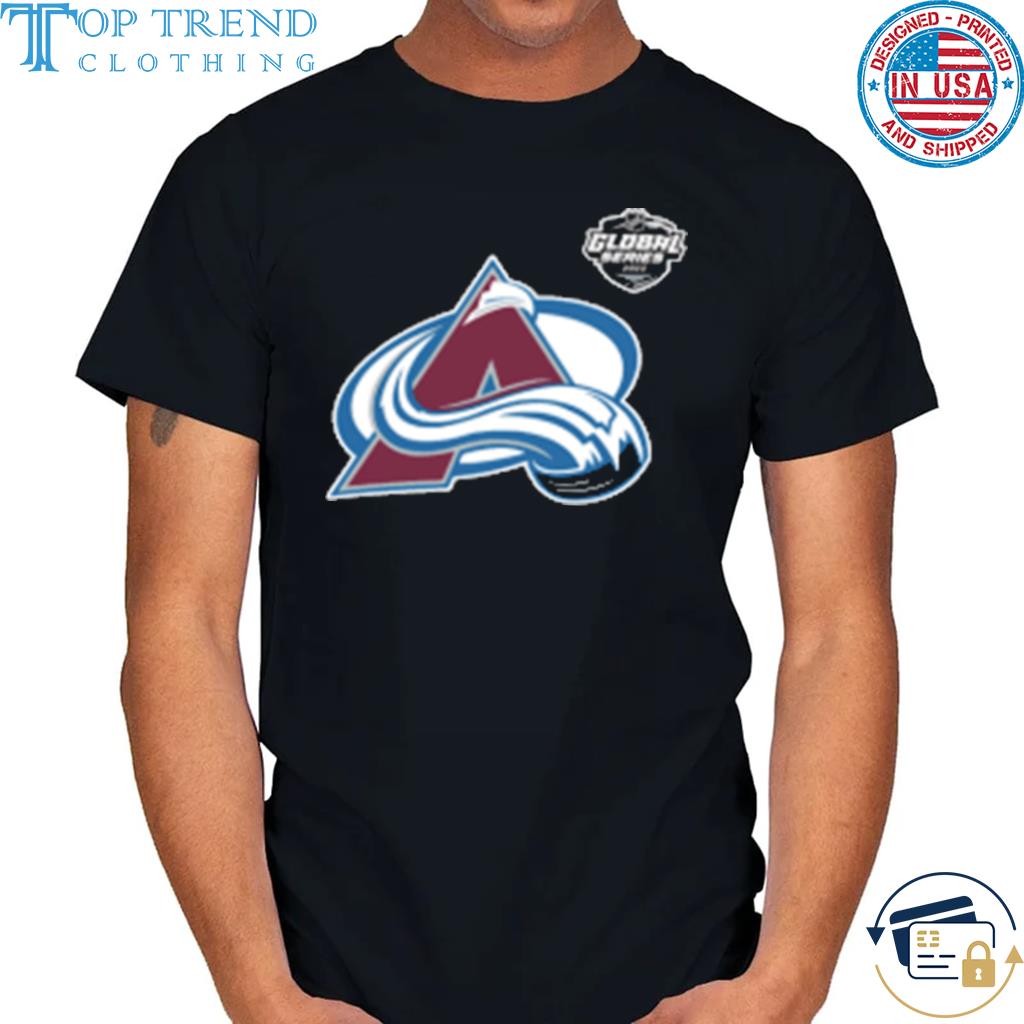 Premium colorado avalanche navy 2022 nhl global series primary shirt
