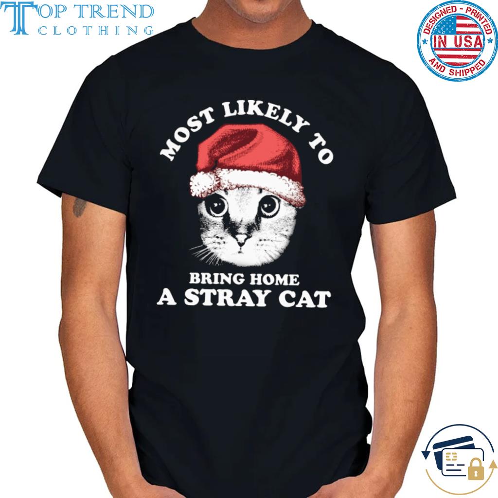 Premium most likely to bring a stray cat Christmas sweater