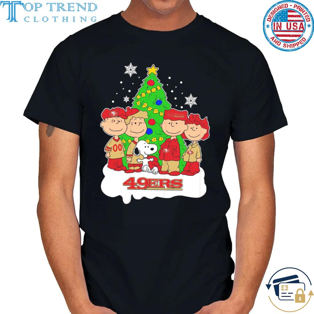 Premium snoopy the Peanuts san francisco 49ers Christmas sweater