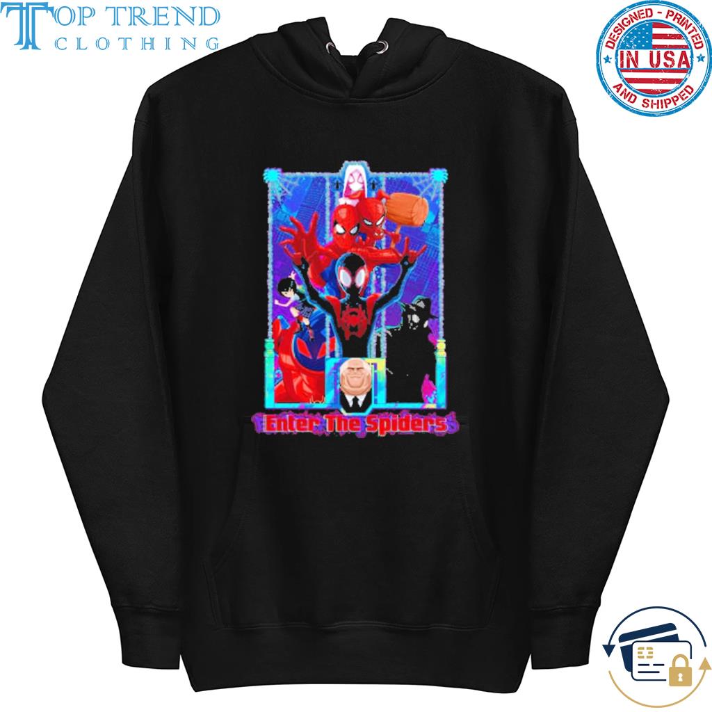 Spider Man Enter the Spiders T-Shirt hoodie