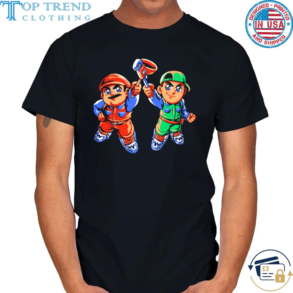 Super Mario Bros Mario and Luigi Shirt