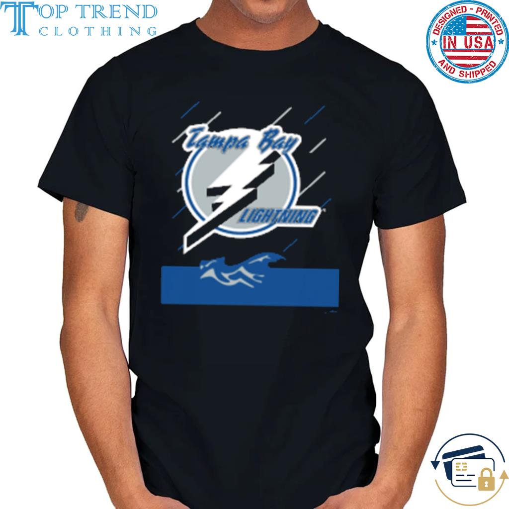 Tampa bay lightning black team jersey inspired shirt