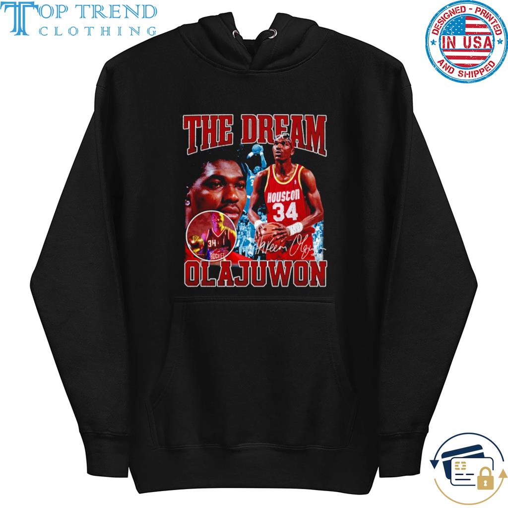The Dream Basketball Hakeem Olajuwon Legend Signature s hoodie