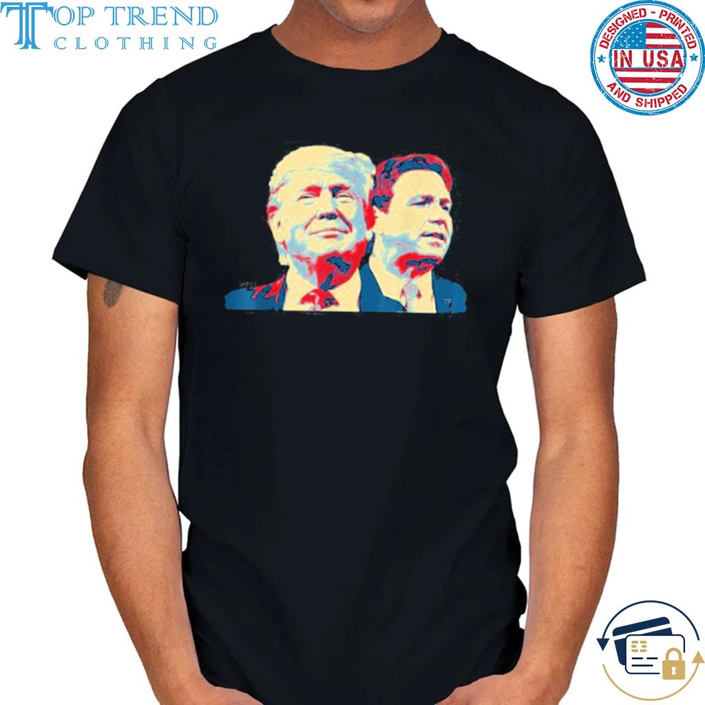 Top don and Ron Trump DeSantis Graphic Shirt