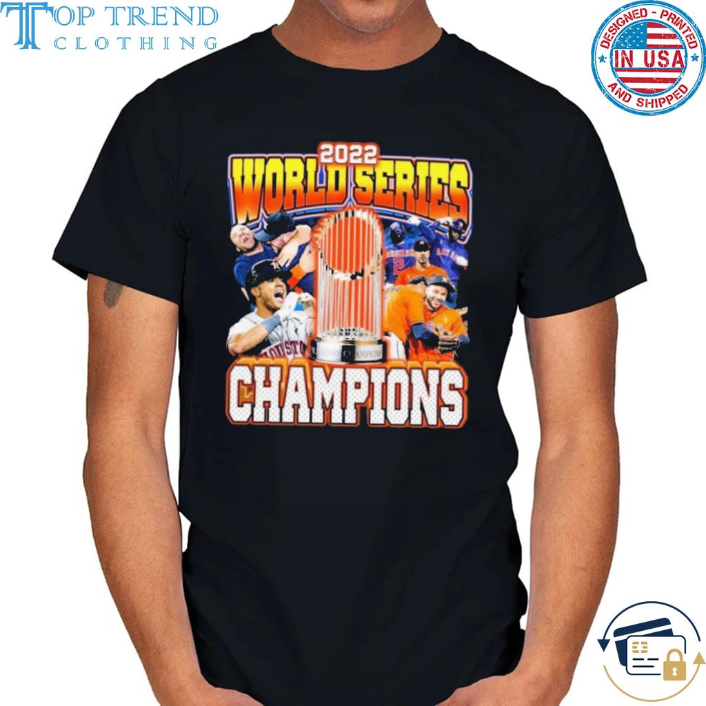 Top houston astros 2022 world series champions shirt