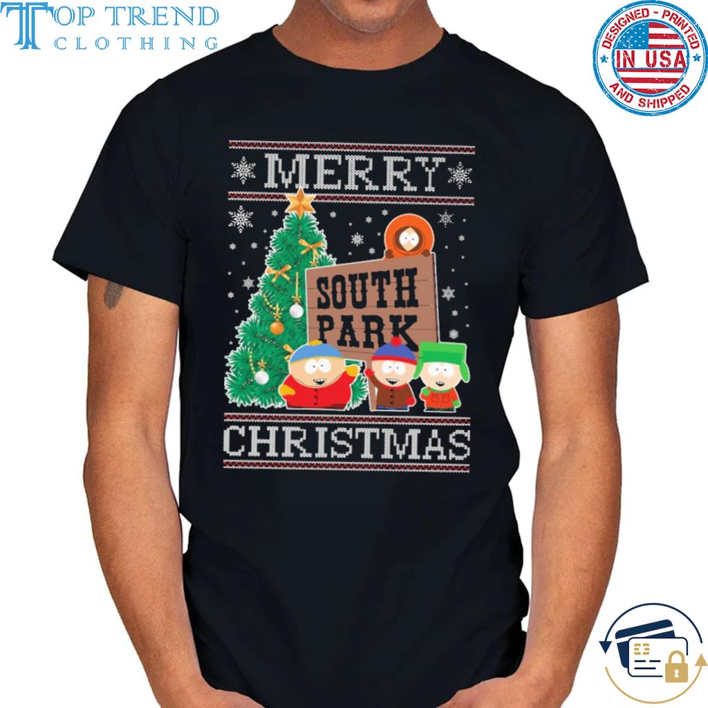 Top south park merry Christmas ugly sweater