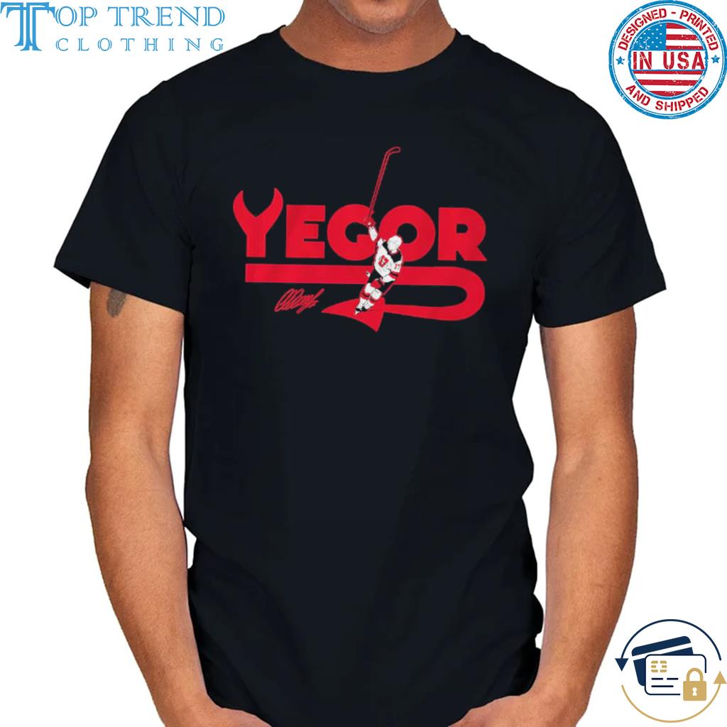 Top yegor sharangovich celly shirt
