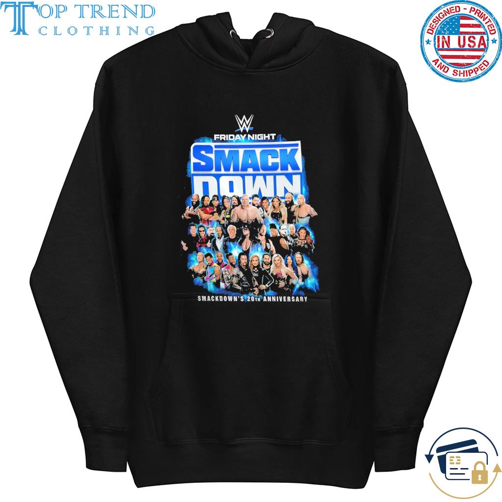 WWE Smack Down SmackDown 20th Anniversary Shirt hoodie