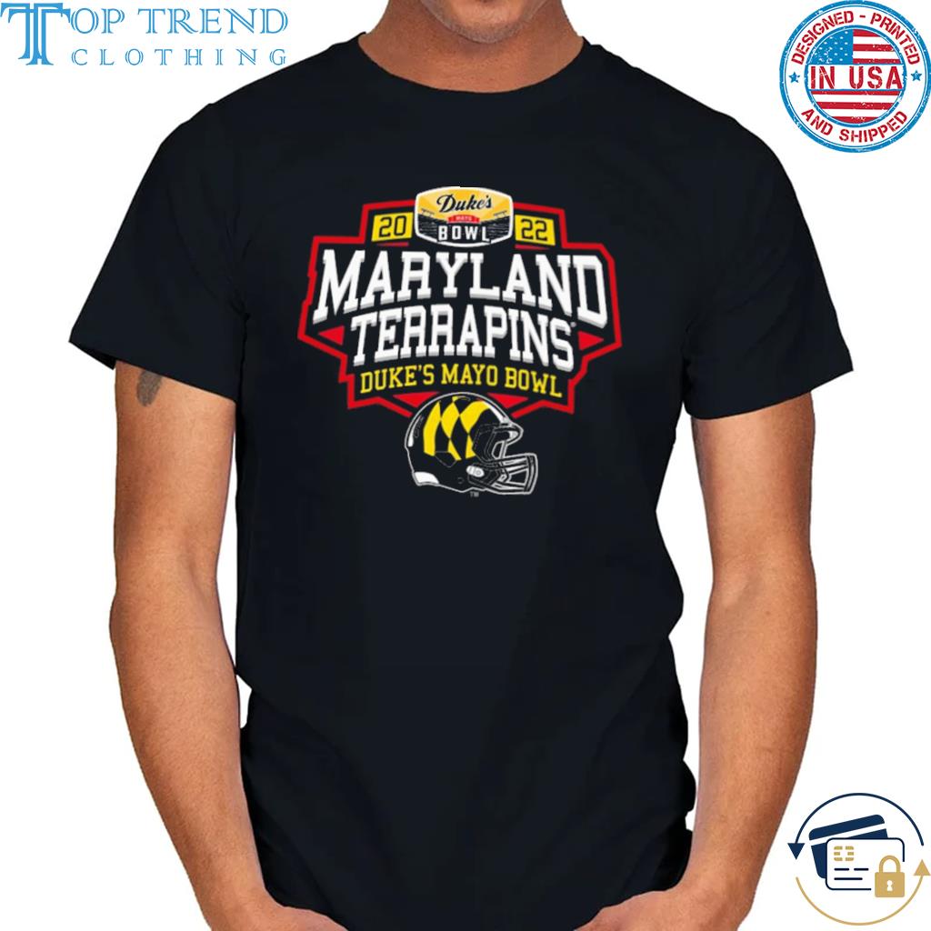 2022 maryland terrapins duke's mayo bowl shirt